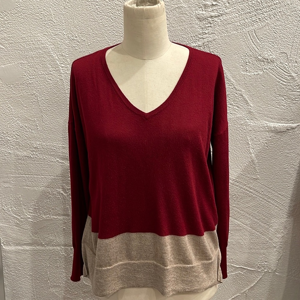 Design History Two Tone Cardigan